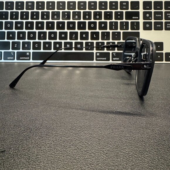 Prada PR 57ZS Black Sunglasses - Picture 8 of 8
